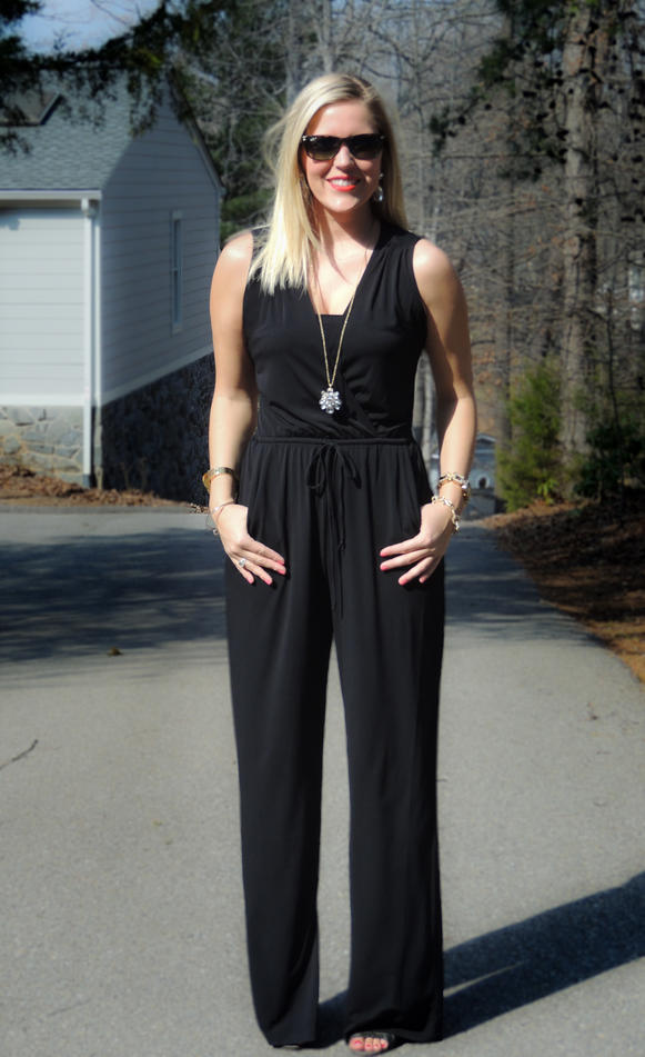 Little Black Jumpsuit - Kristie in Carolina