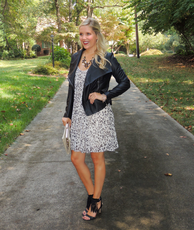 Layering in Leopard - Kristie in Carolina